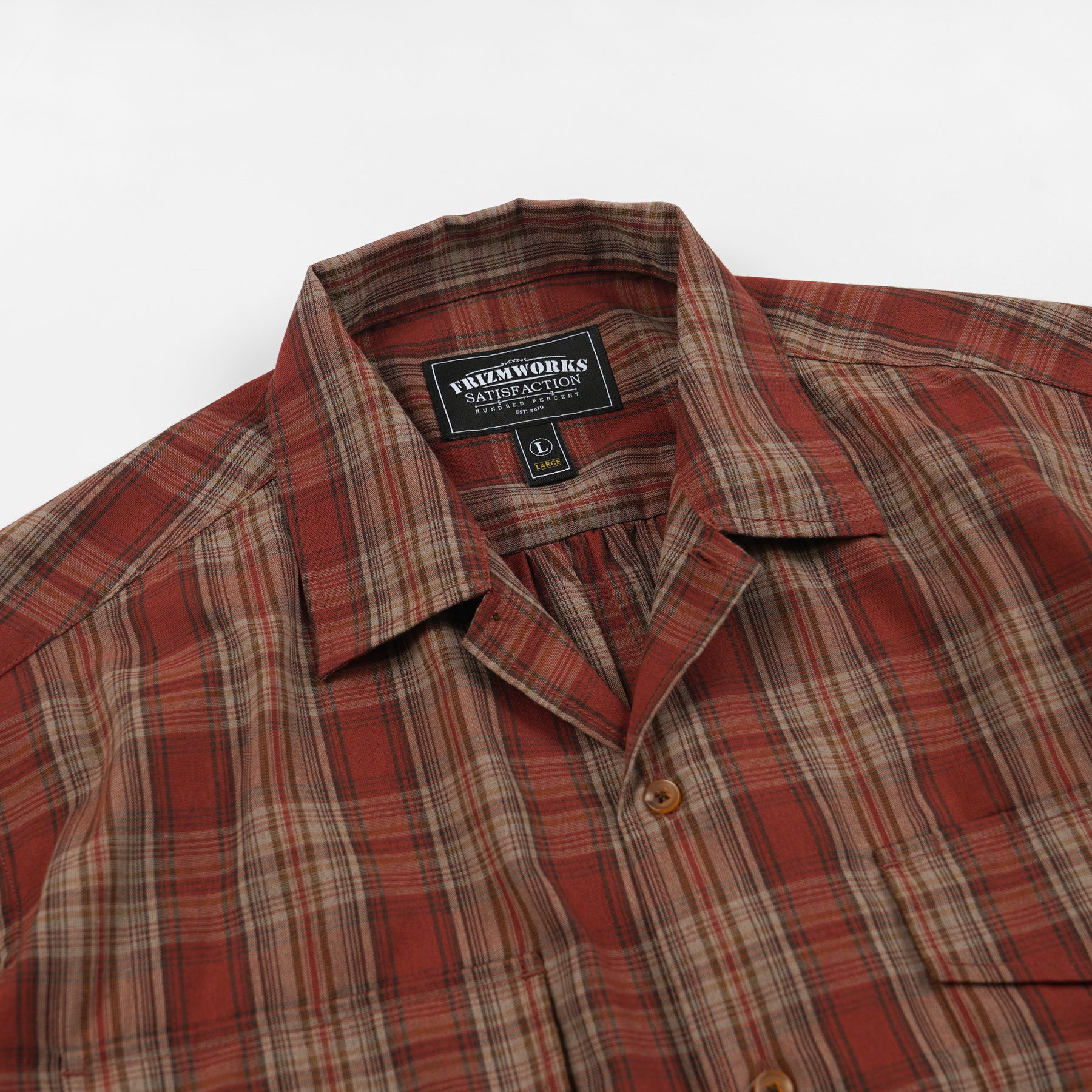 CHECK OG 107 SHIRT - MAPLE - Image 3