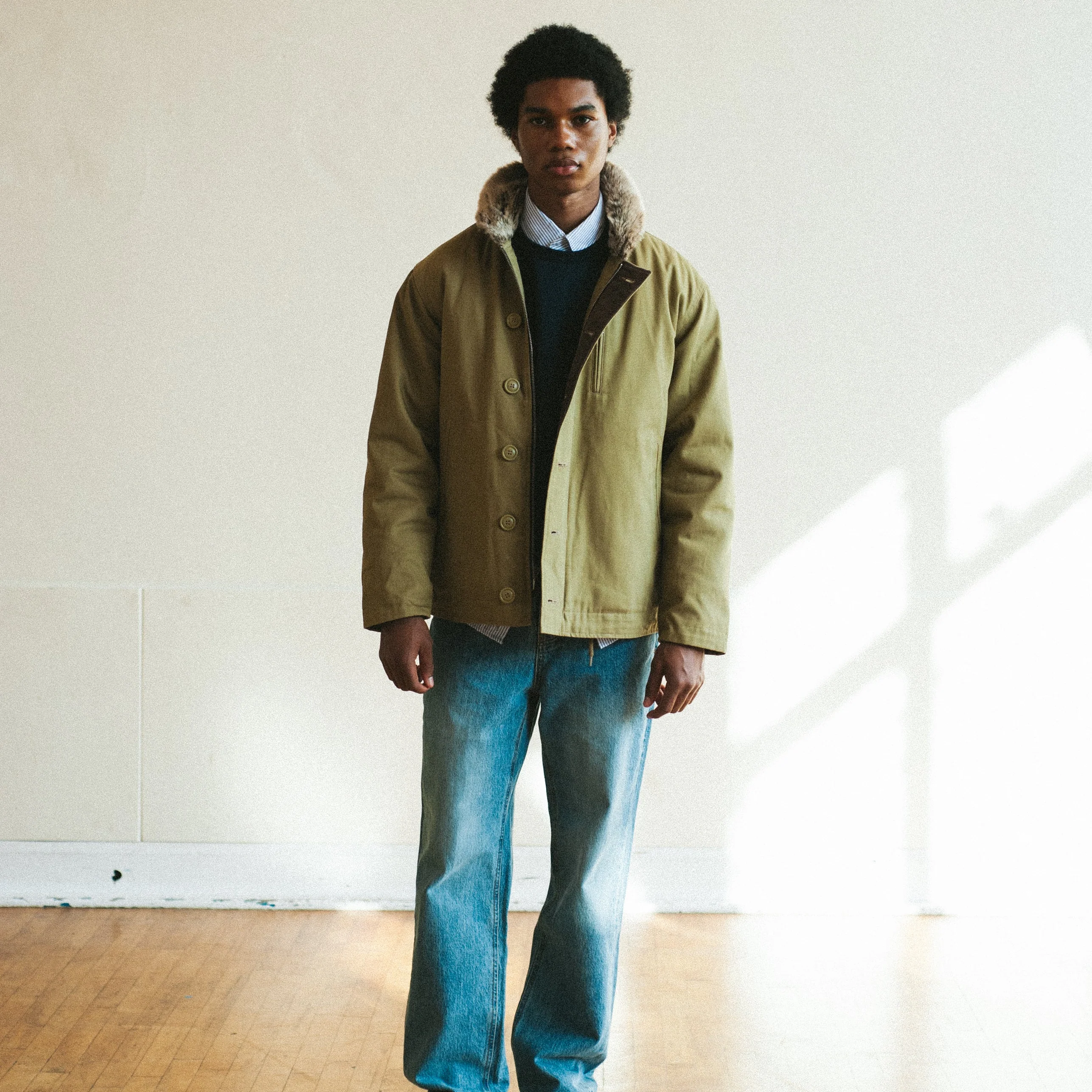 EDGAR N-1 DECK JACKET - BEIGE - Image 6