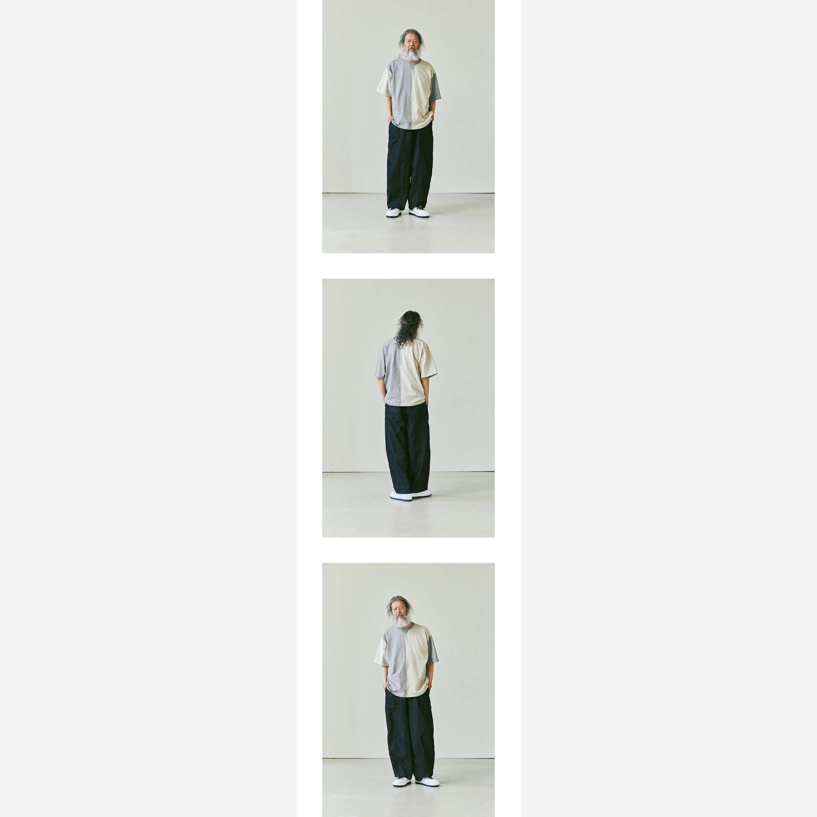 DENIM BALLOON PANTS - INDIGO - Image 4
