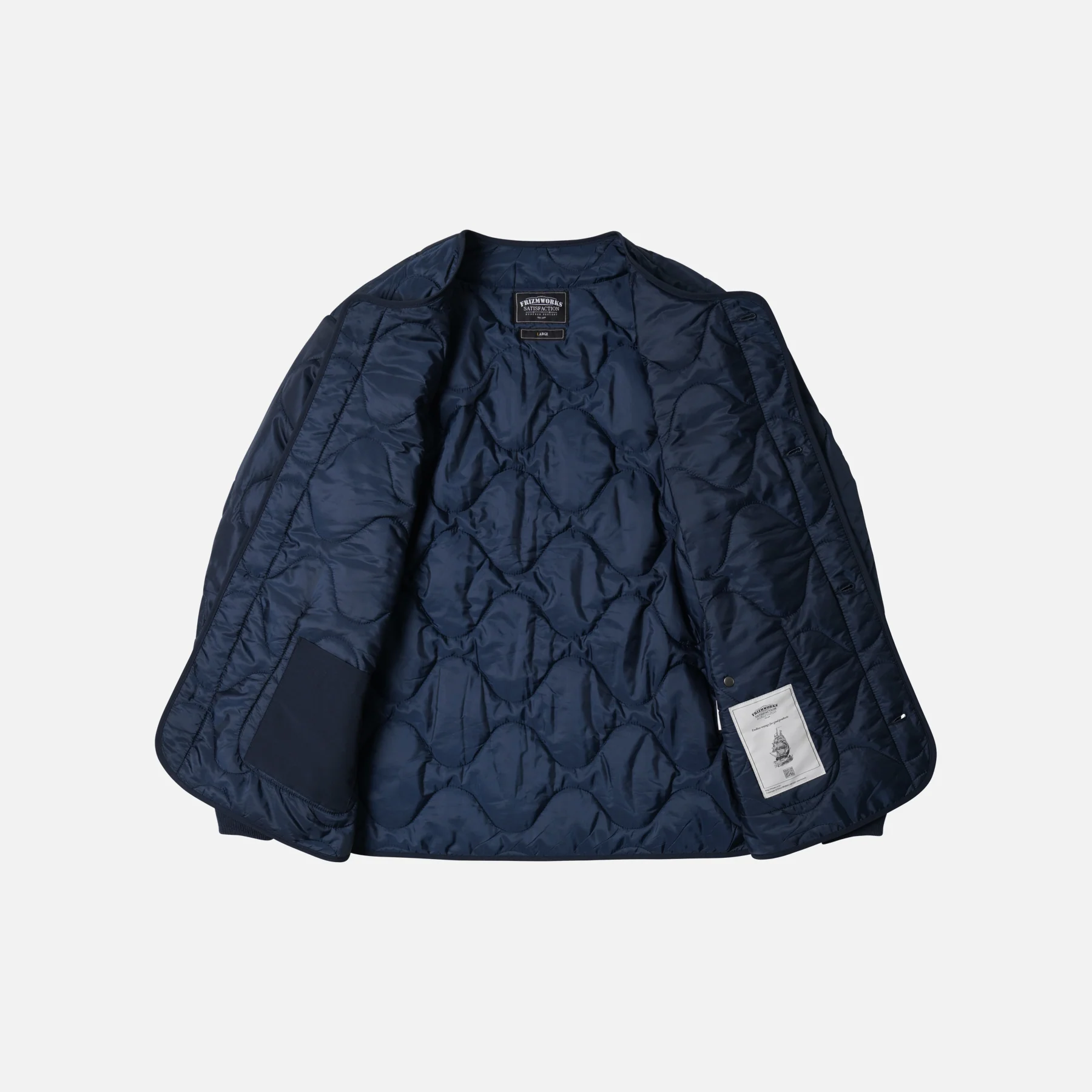 FIELD LINER JACKET - NAVY - Image 6