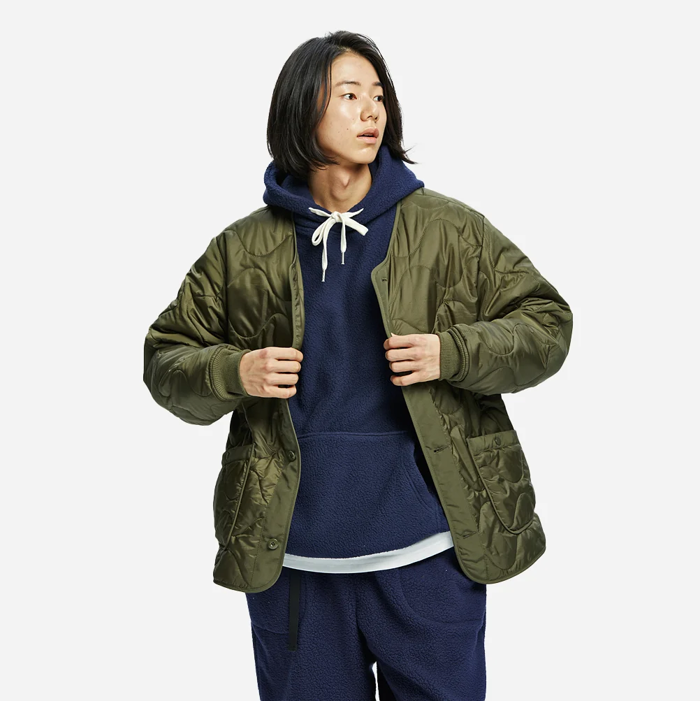 FIELD LINER JACKET - OLIVE - Image 4