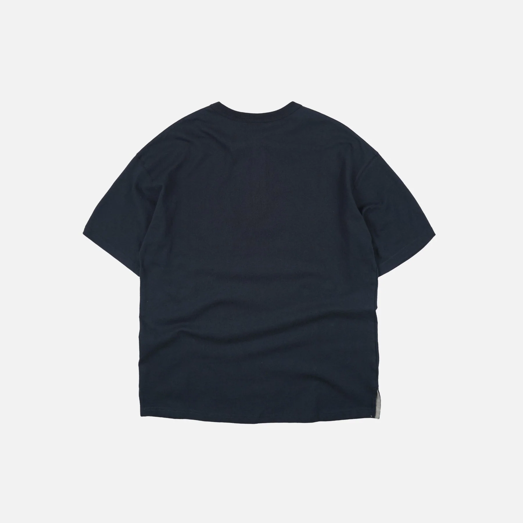 HENLEY HALF T-SHIRT - NAVY - Image 2