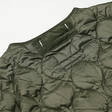 OSCAR SHORT FISHTAIL PARKA JACKET - OLIVE - Image 12