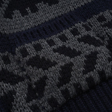 THUNDERBIRD COWICHAN CARDIGAN - NAVY - Image 5
