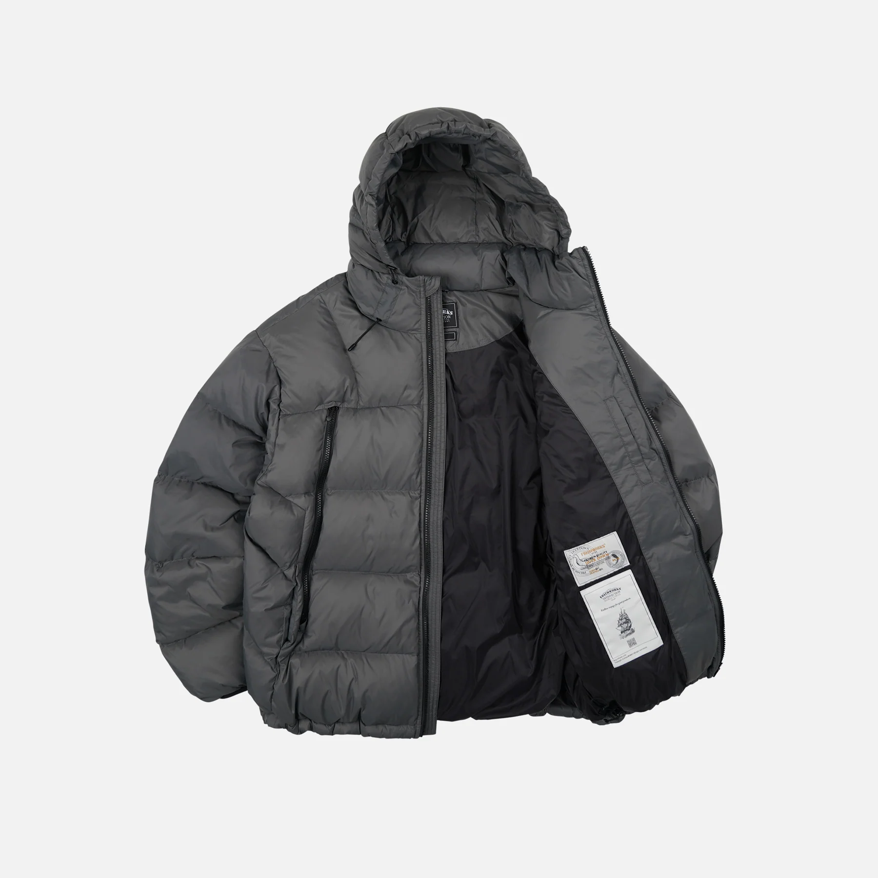 ALTAVIA DOWN JACKET - GUN METAL - Image 3