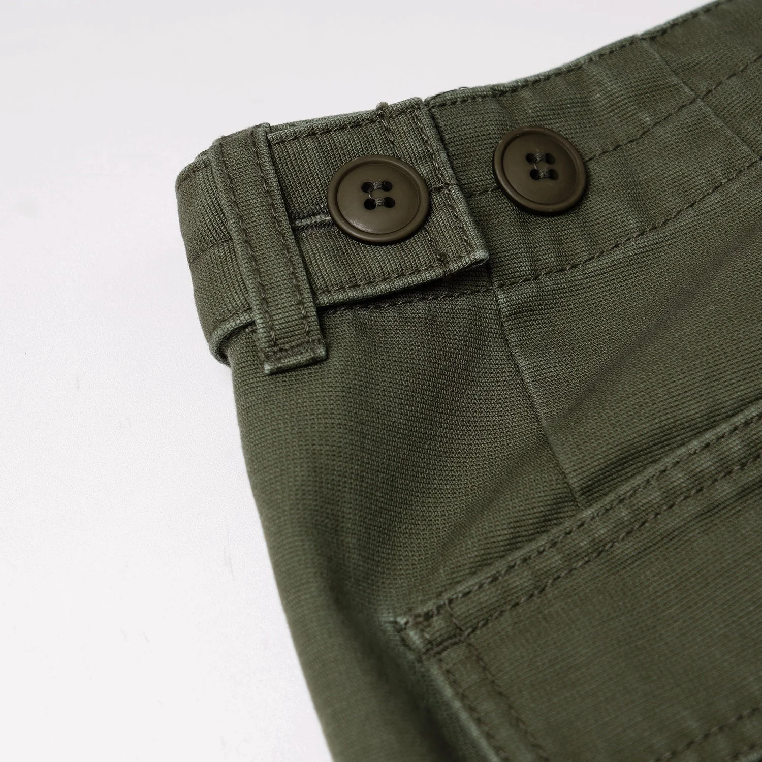JUNGLE CLOTH FATIGUE PANT - OLIVE - Image 7