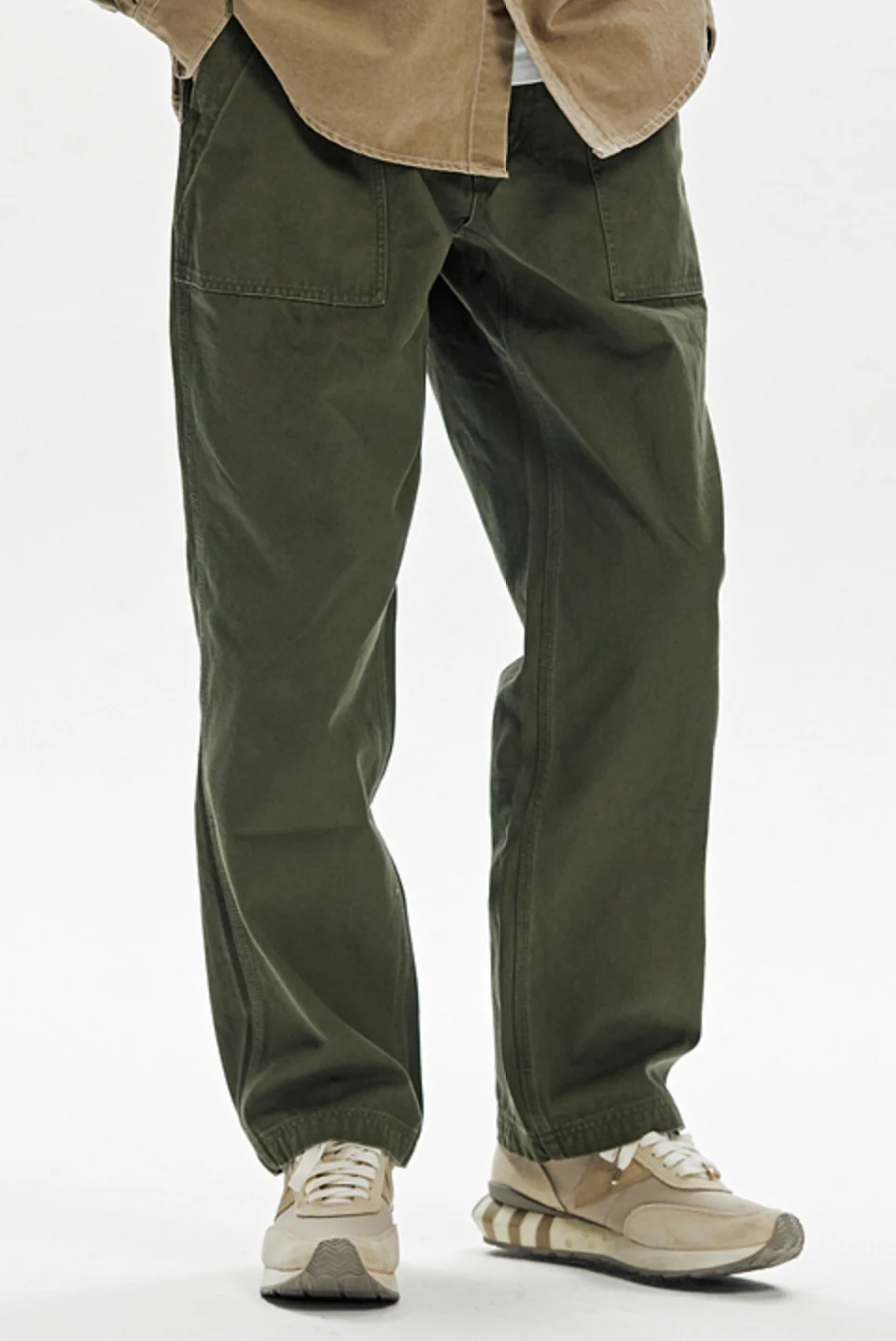 JUNGLE CLOTH FATIGUE PANT - OLIVE - Image 8