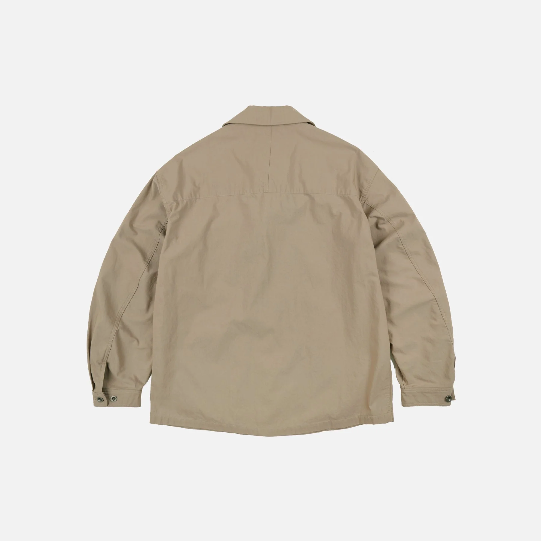 RELAXED COVERALL JACKET - BEIGE - Image 3