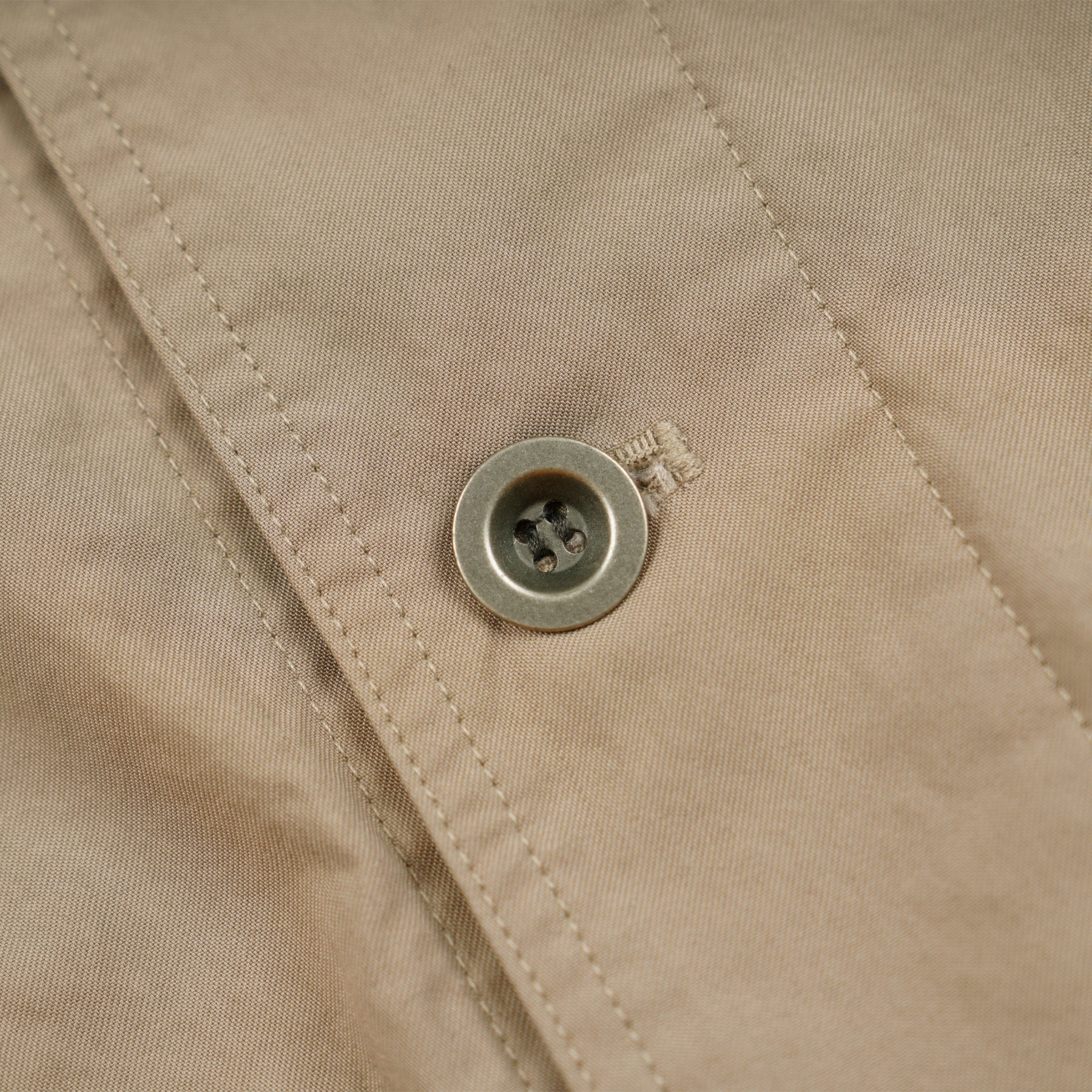 RELAXED COVERALL JACKET - BEIGE - Image 5