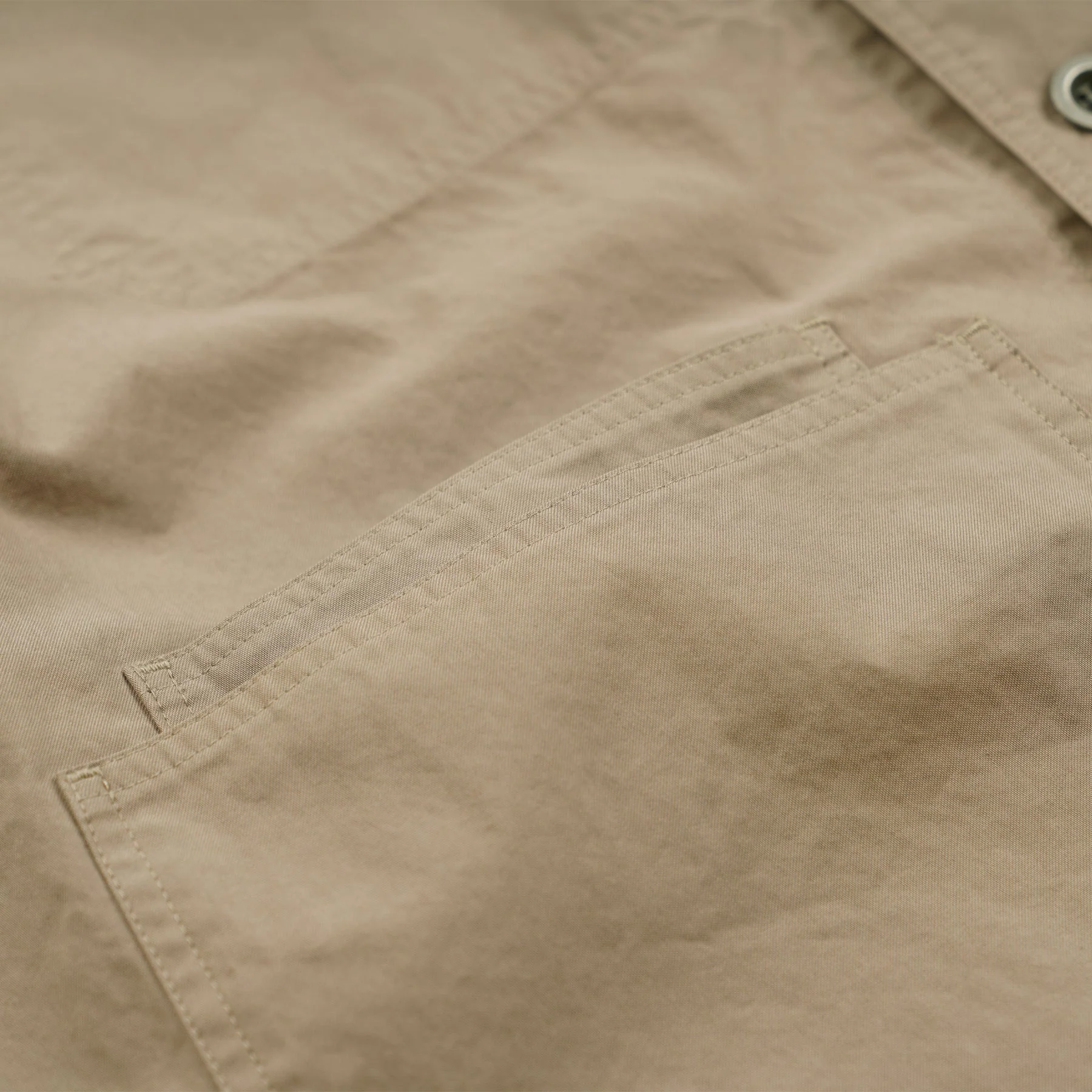 RELAXED COVERALL JACKET - BEIGE - Image 7