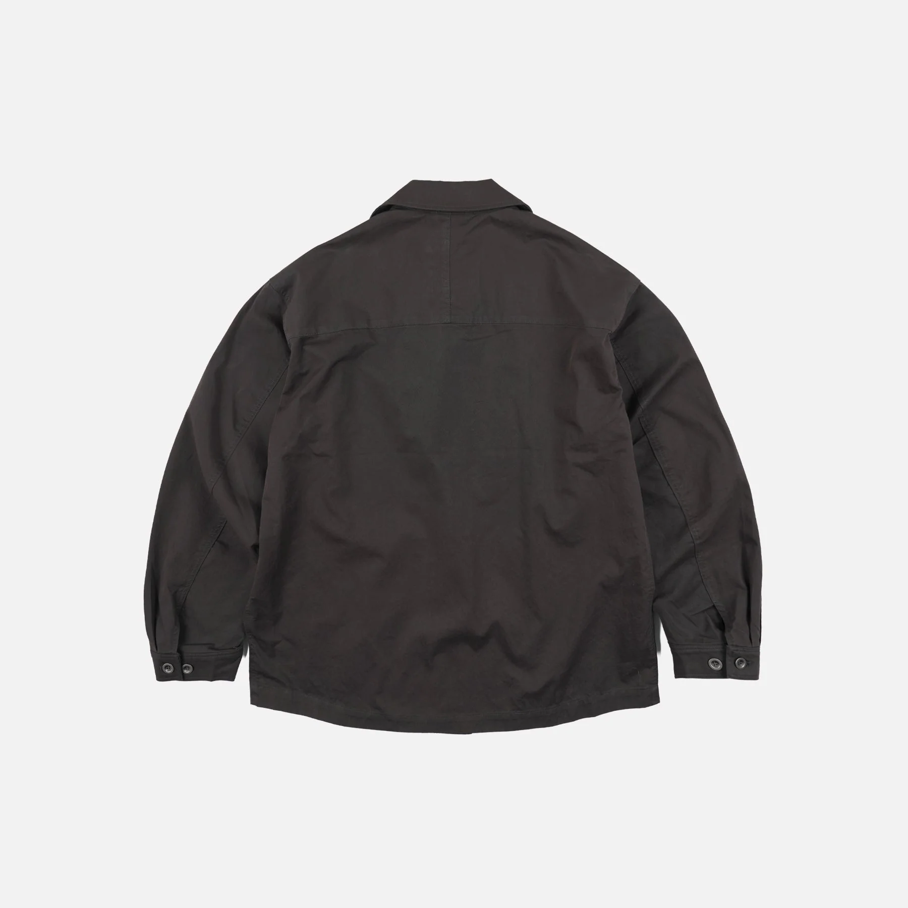 RELAXED COVERALL JACKET - CHARCOAL - Image 3
