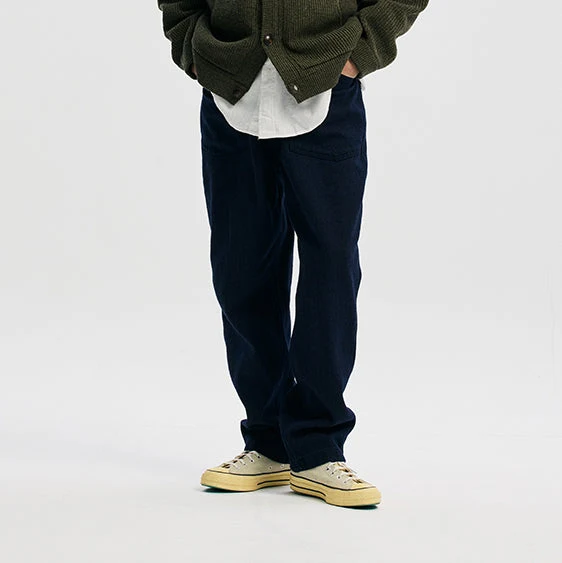 ARMY DENIM FATIGUE PANT - INDIGO - Image 9