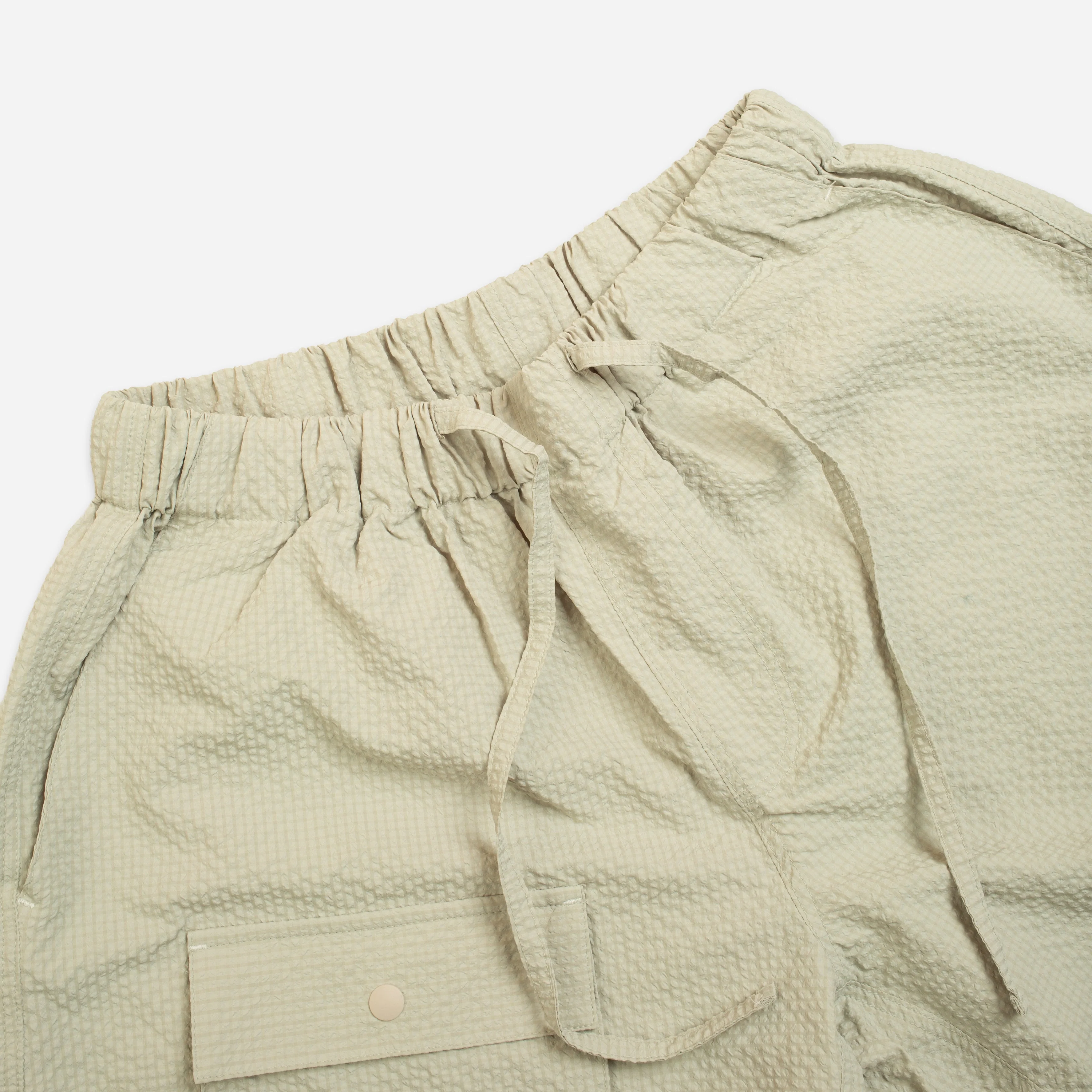 COMFORTABLE BANDING SHORT - BEIGE - Image 3