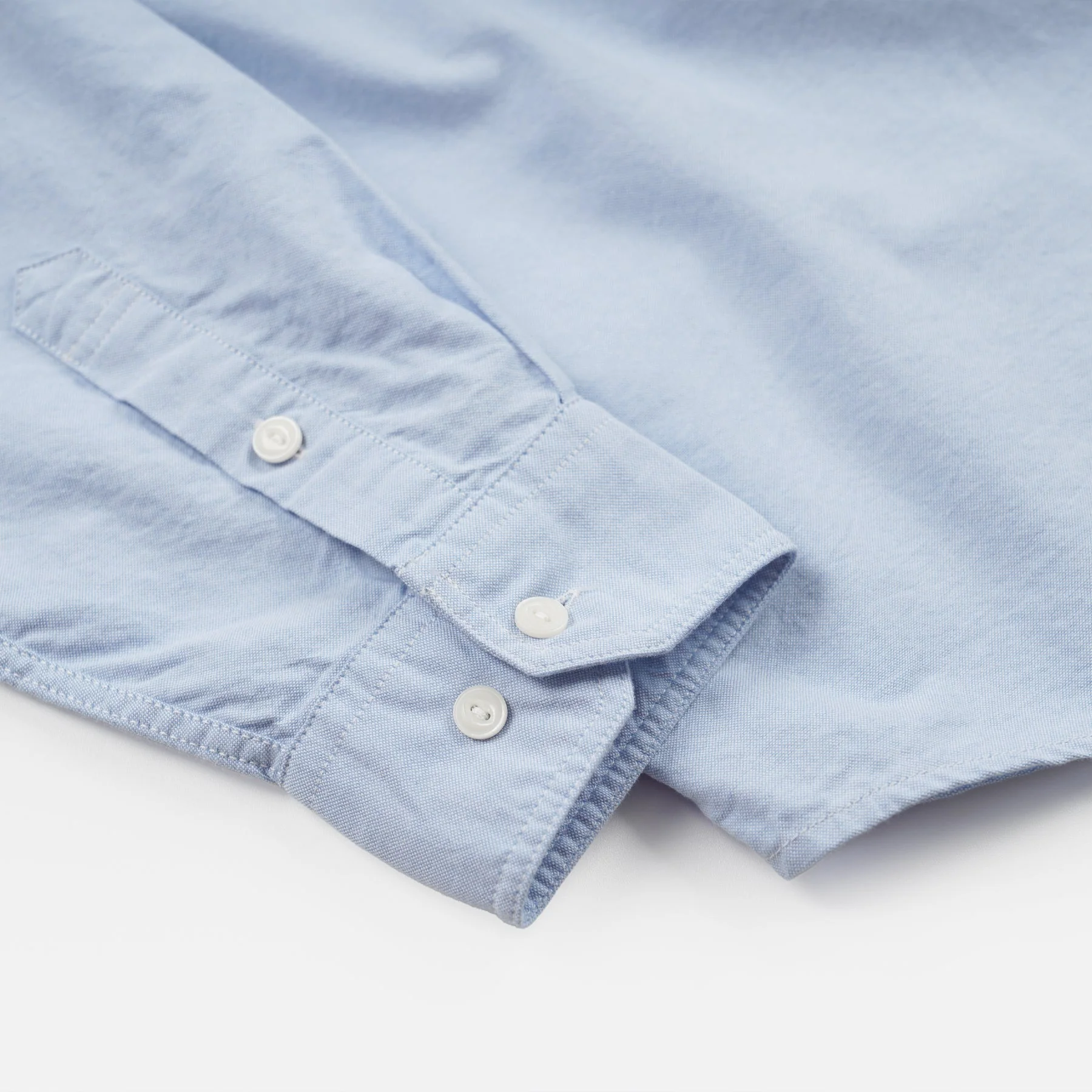 1920'S OXFORD WORK SHIRT - BLUE - Image 6