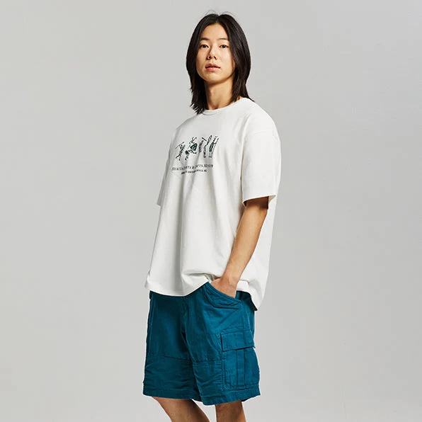 HACM SOUVENIR HALF T-SHIRT - WHITE - Image 7