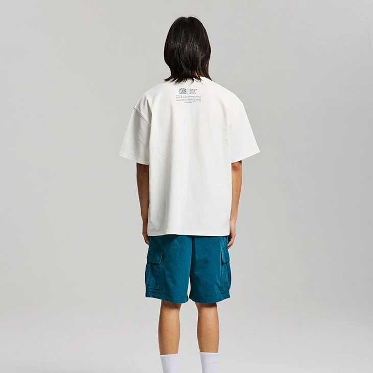 HACM SOUVENIR HALF T-SHIRT - WHITE - Image 8