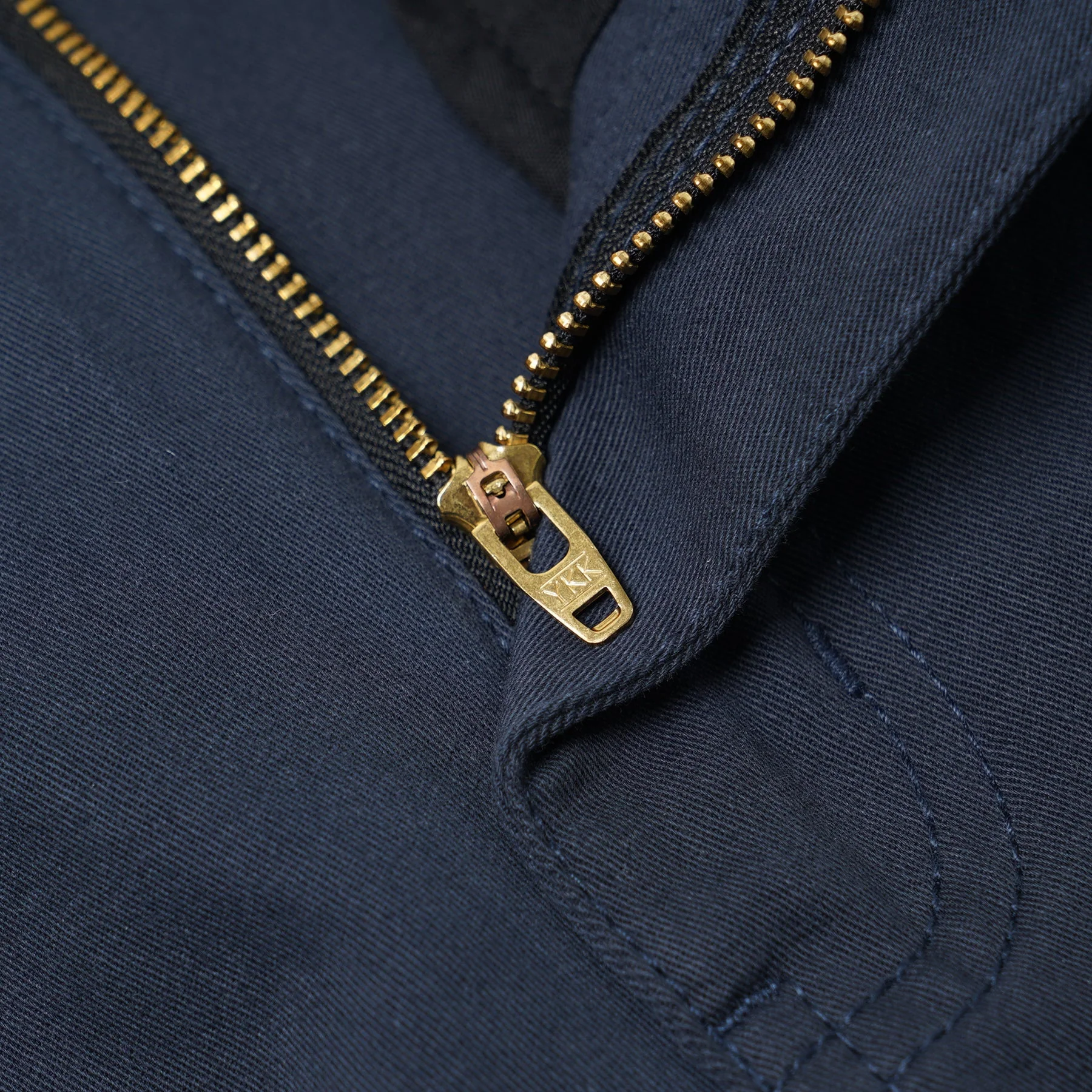 OG HAWORTH ONE TUCK PANTS - NAVY - Image 3