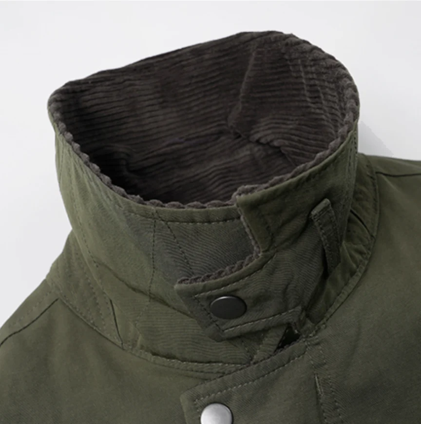 HERITAGE HUNTING JACKET  - OLIVE - Image 6