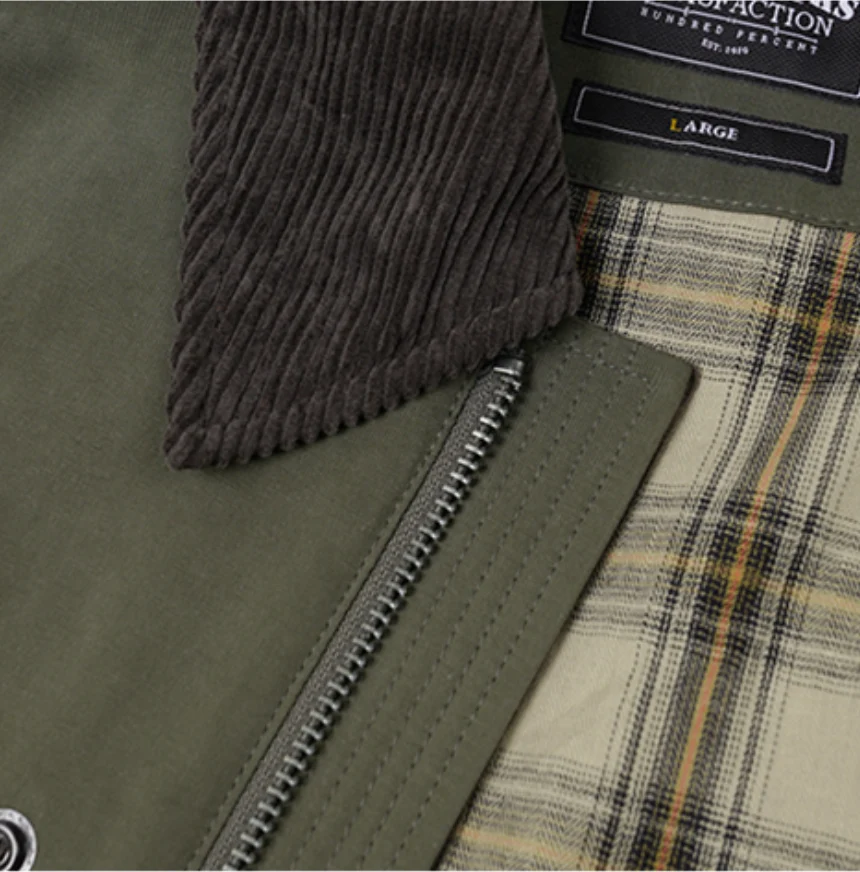 HERITAGE HUNTING JACKET  - OLIVE - Image 7