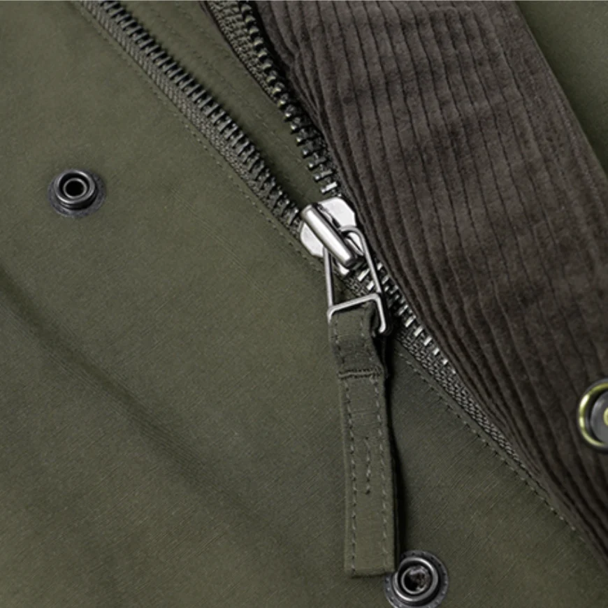 HERITAGE HUNTING JACKET  - OLIVE - Image 8