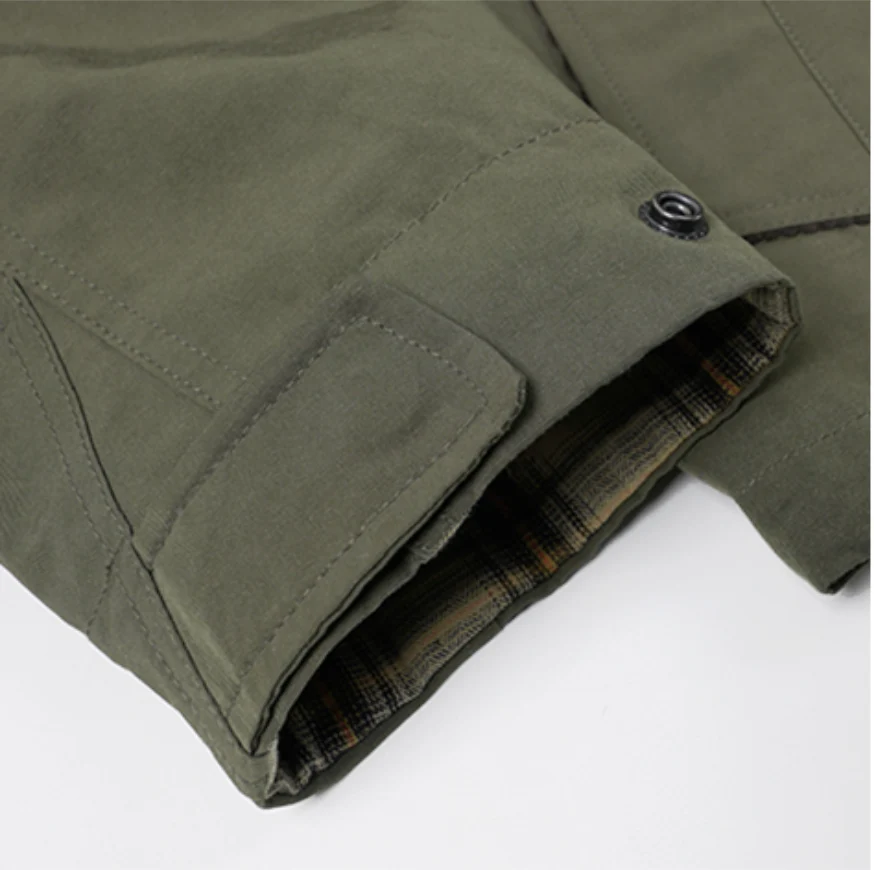 HERITAGE HUNTING JACKET  - OLIVE - Image 9