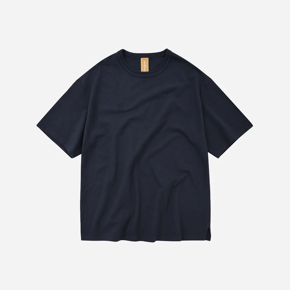 OG DOUBLE RIB OVERSIZED TEE - NAVY