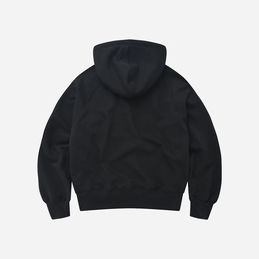 OG HEAVYWEIGHT PULLOVER HOODY -BLACK - Image 2