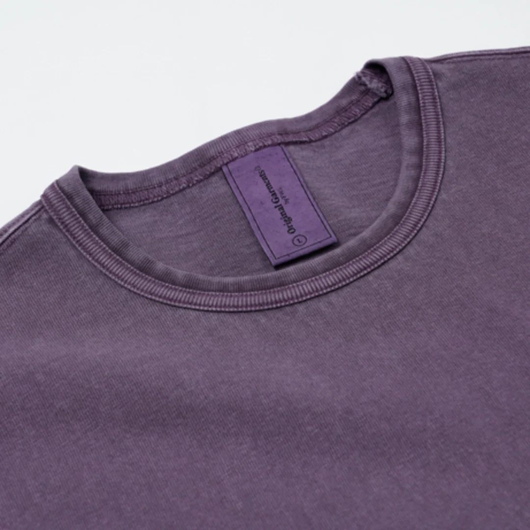 OG PIGMENT DYEING T-SHIRT - PURPLE - Image 3